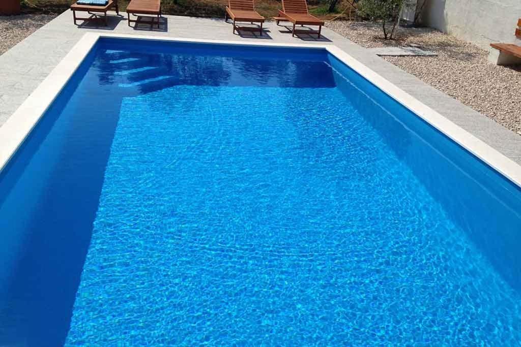 Apartman Mia With Pool1 Split Buitenkant foto