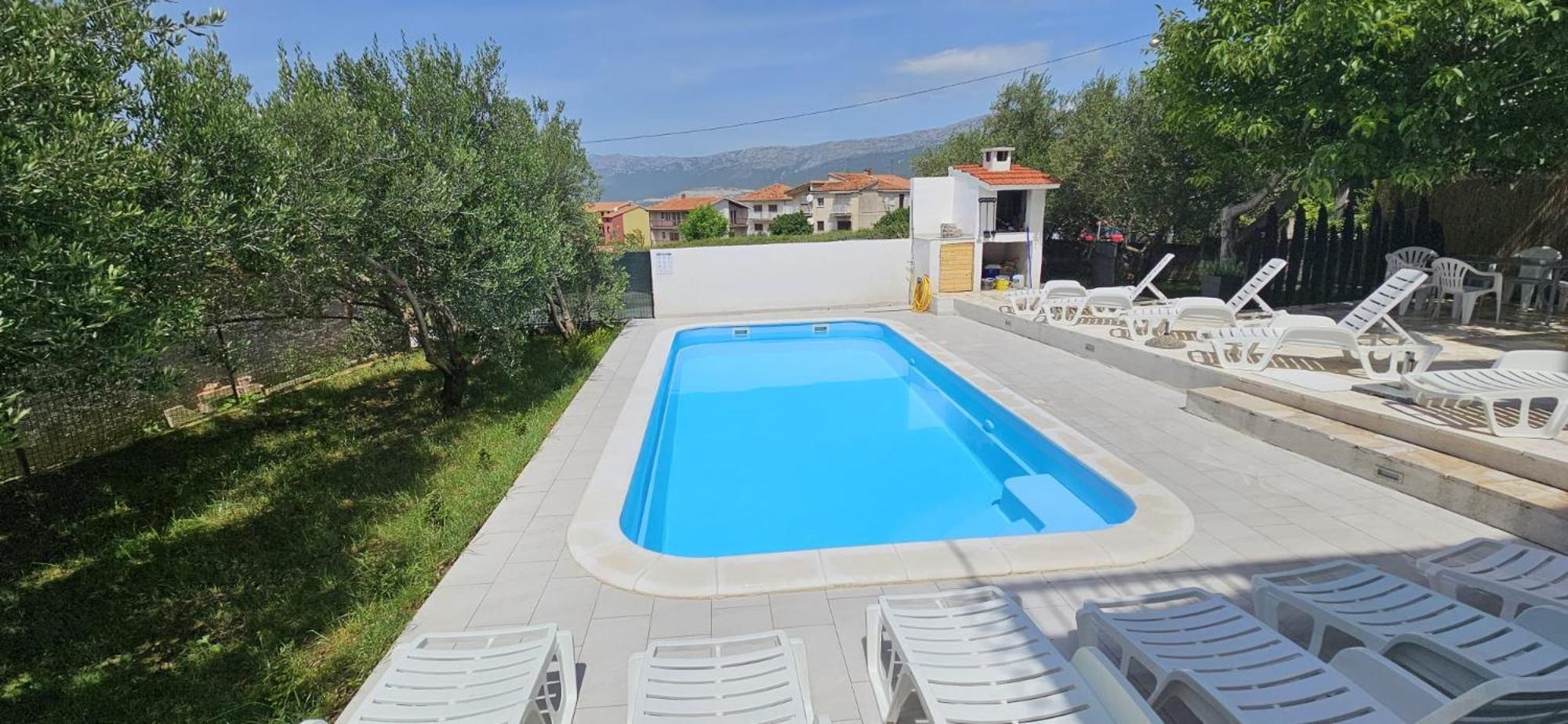 Apartman Mia With Pool1 Split Buitenkant foto