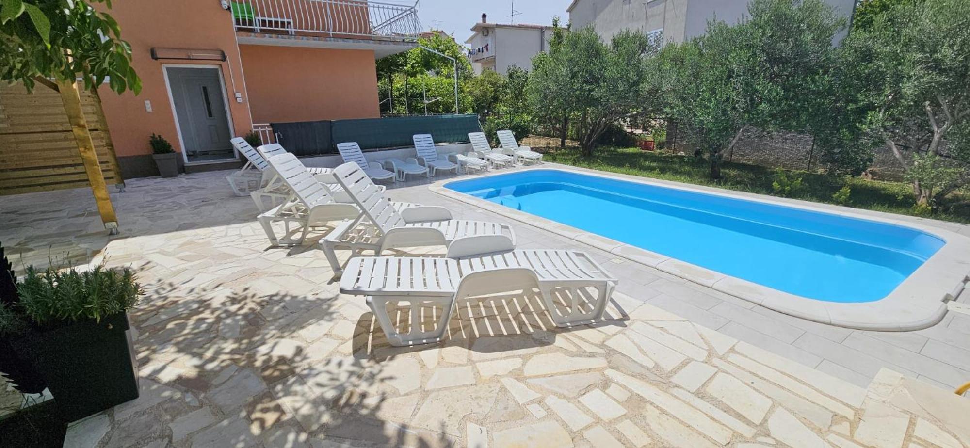 Apartman Mia With Pool1 Split Buitenkant foto
