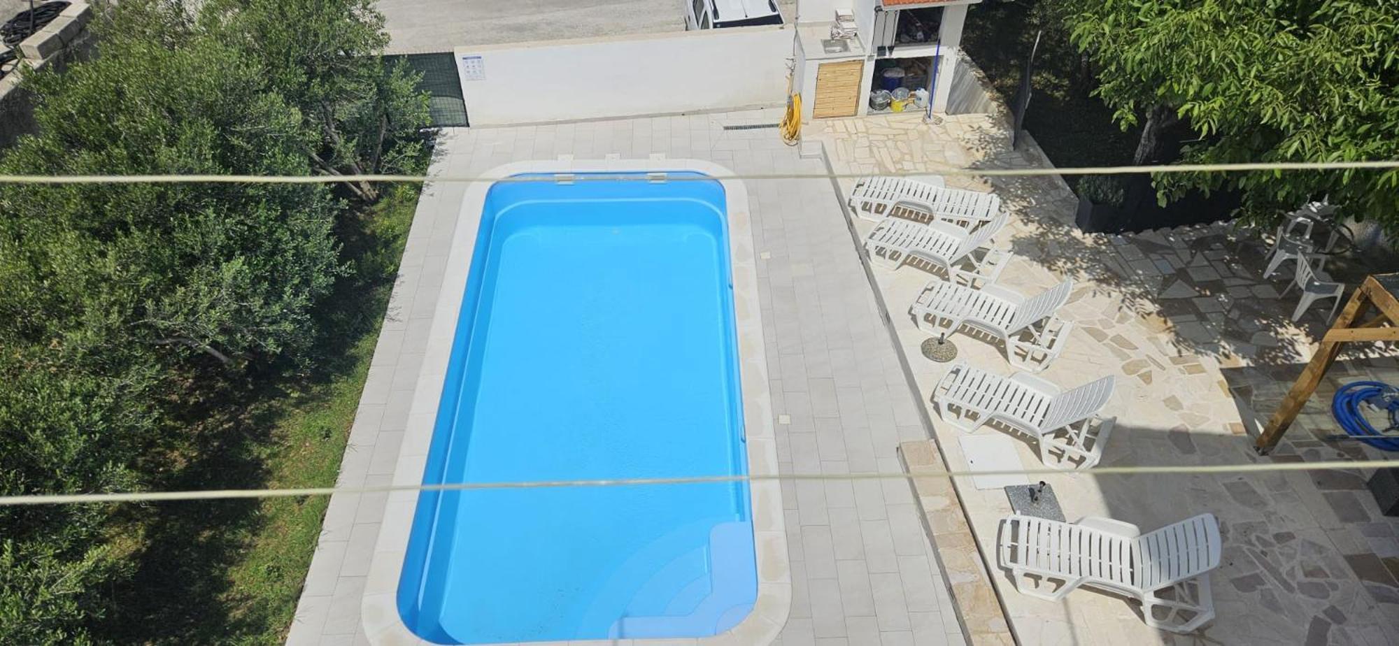 Apartman Mia With Pool1 Split Buitenkant foto