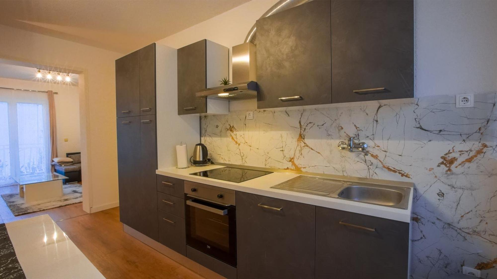 Apartman Mia With Pool1 Split Buitenkant foto